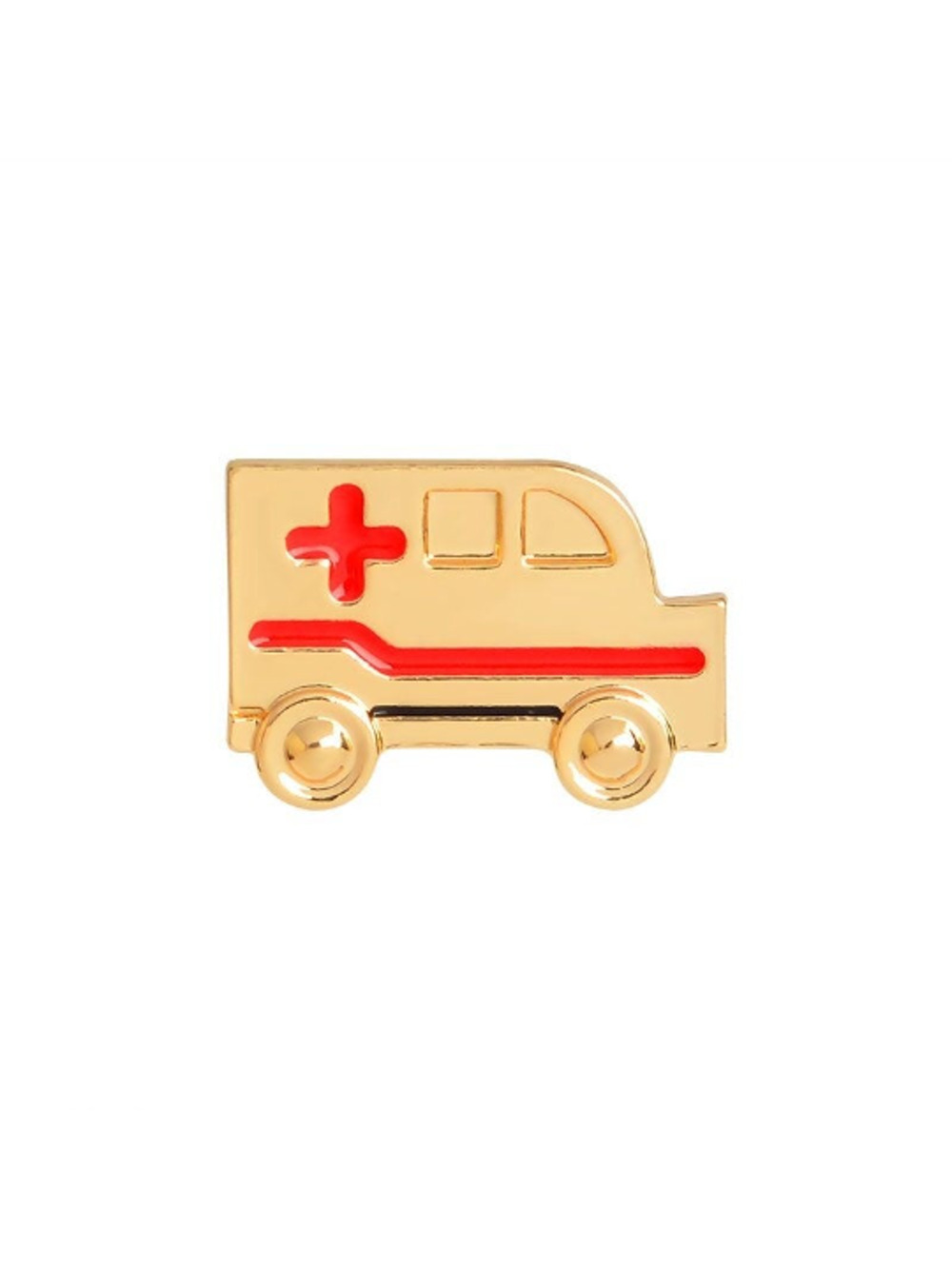 Medical Gold Ambulance Enamel Pins 254